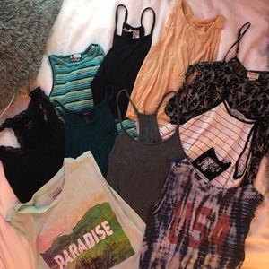 Large tank top bundle